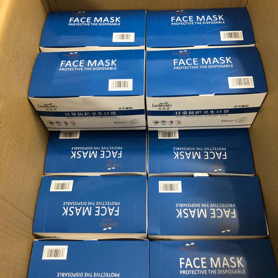 Disposable masks with independent packaging Face Mask Manufacturers