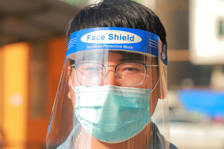 Face mask pet double-sided anti-fog (2)