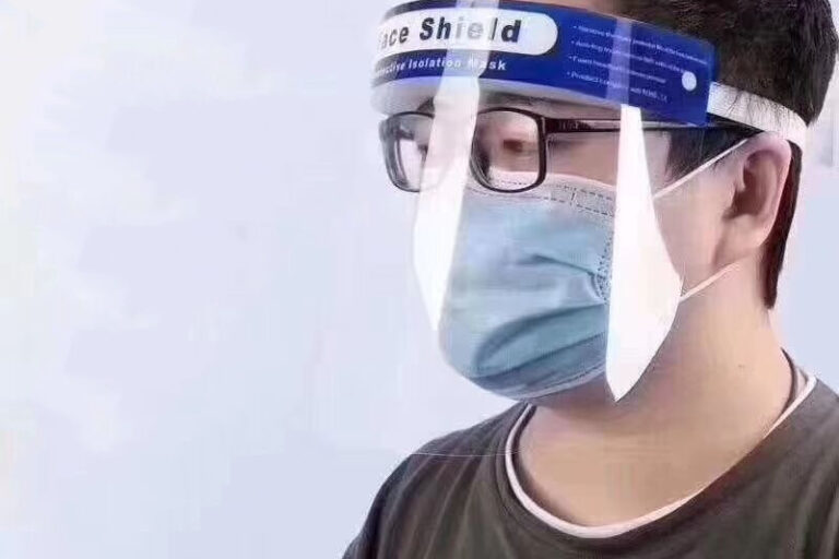 Protective screen, anti-spray protection mask (1)