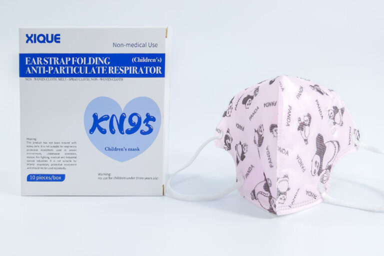 Anti Pollution N95 Kids Mask Folded Respirator Dust Protective Mask for Children