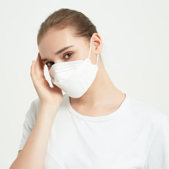 China 4-Layer Fish-Shaped Surgical Mask CE Approved Disposable Medical Mask