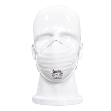 2025 Unisex N95 Disposable Dustproof Nonwoven Protective Mask with Independent Packaging