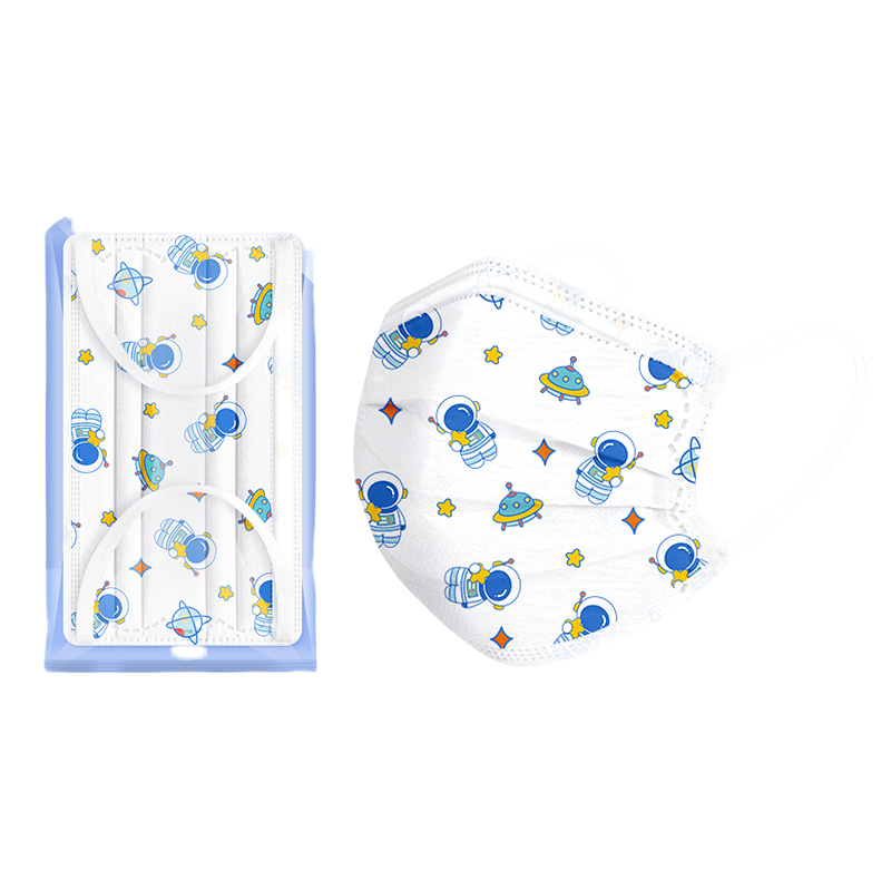 Disposable Children's 3-Layer Printed Surgical Face Mask OEM ODM Custom Design