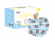 Disposable Children's 3-Layer Printed Surgical Face Mask OEM ODM Custom Design