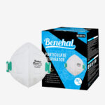 NIOSH Approved N95 Mask Particulate Respirators Pack of 20 Individually Wrapped Universal Fit Benehal 8225
