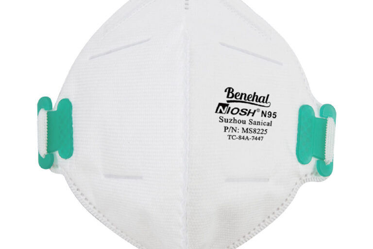 NIOSH Approved N95 Mask Particulate Respirators Pack of 20 Individually Wrapped Universal Fit Benehal 8225