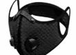 Reusable N95 Face Mask Washable Black Anti Dust Cycling Mask with Valve Air Filter