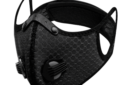 Reusable N95 Face Mask Washable Black Anti Dust Cycling Mask with Valve Air Filter